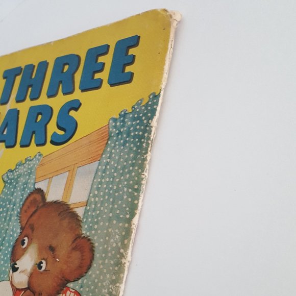 The Three Bears Milo Winter 3417 Vintage 1938 Merrill Publishing Company Chicago - Picture 11 of 12